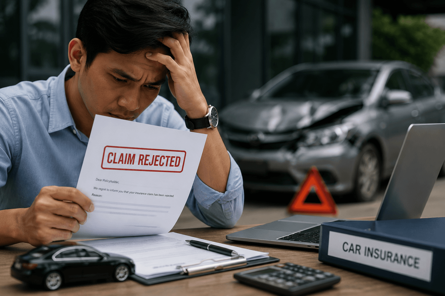 Car Insurance Claim Rejected? Here’s Why It Happens in Malaysia